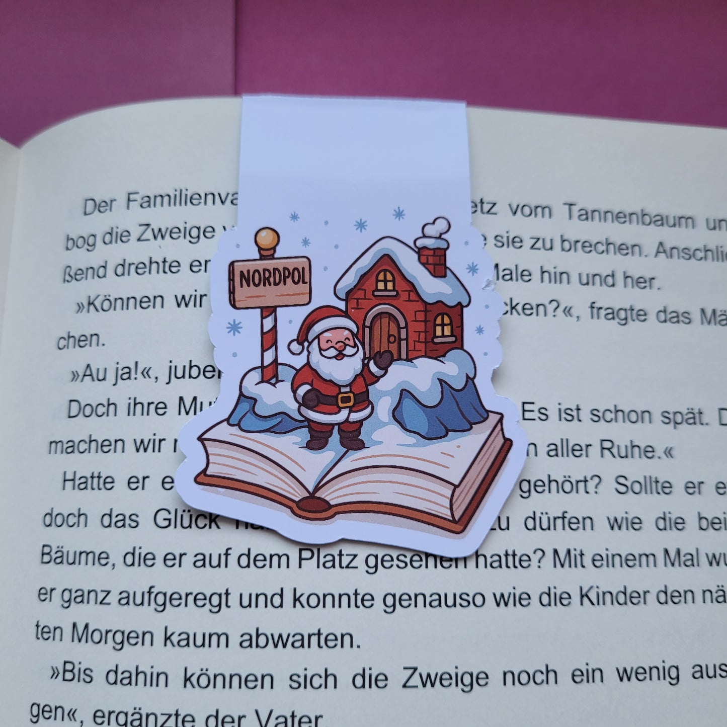 Magnet-Lesezeichen „Nordpol“