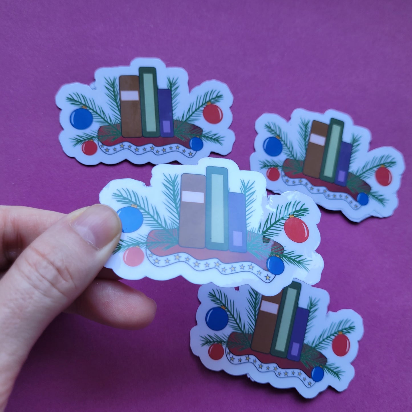 Sticker „Adventsgesteck“