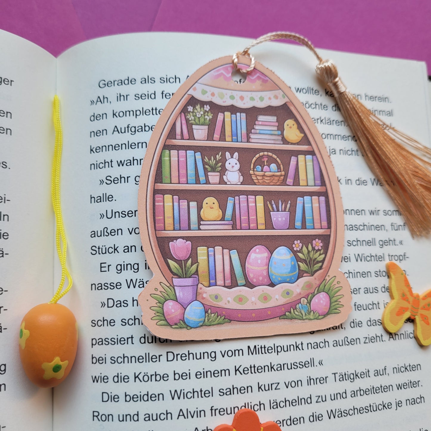 Form-Lesezeichen „OsterbücherEi“ 📚🥚