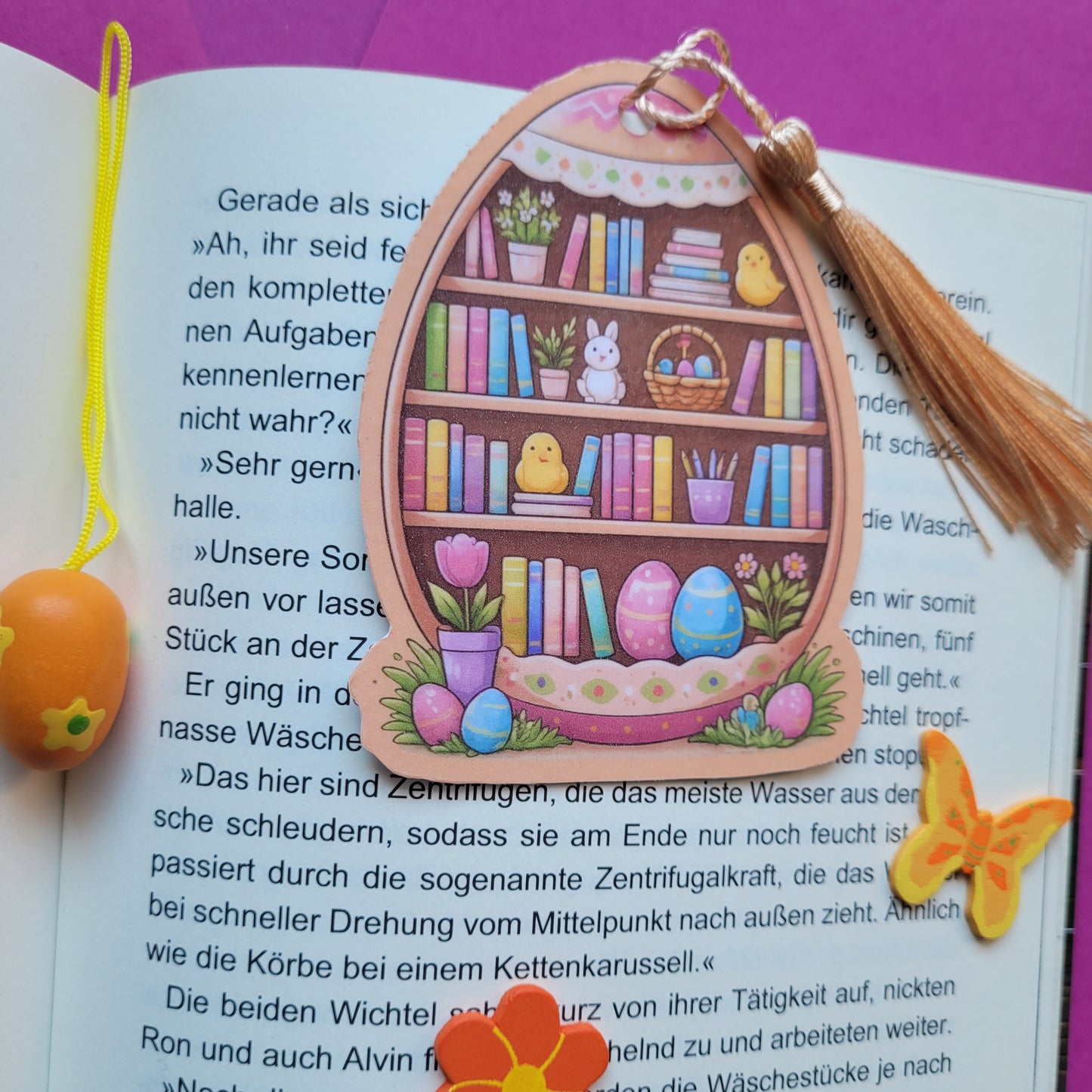Form-Lesezeichen „OsterbücherEi“ 📚🥚