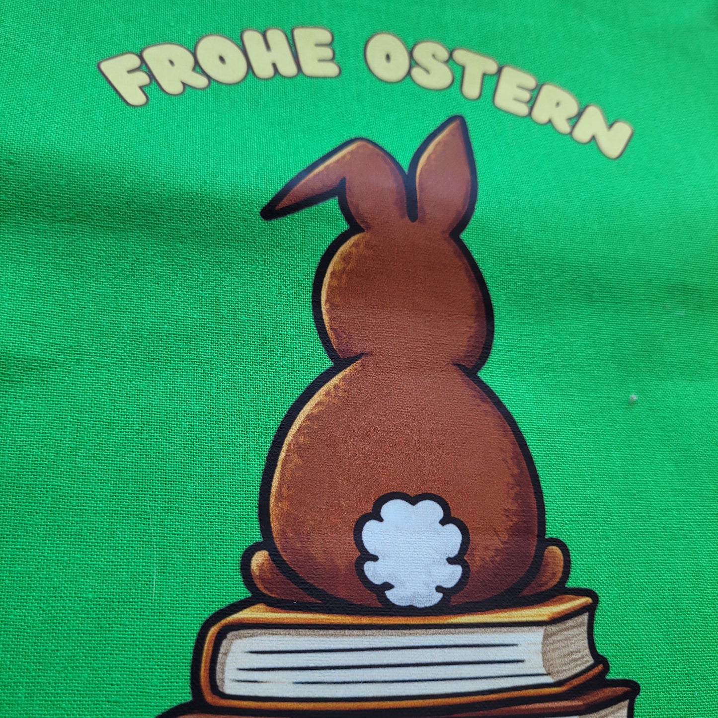 Buchbeutel „Frohe Ostern“ 🐰📚