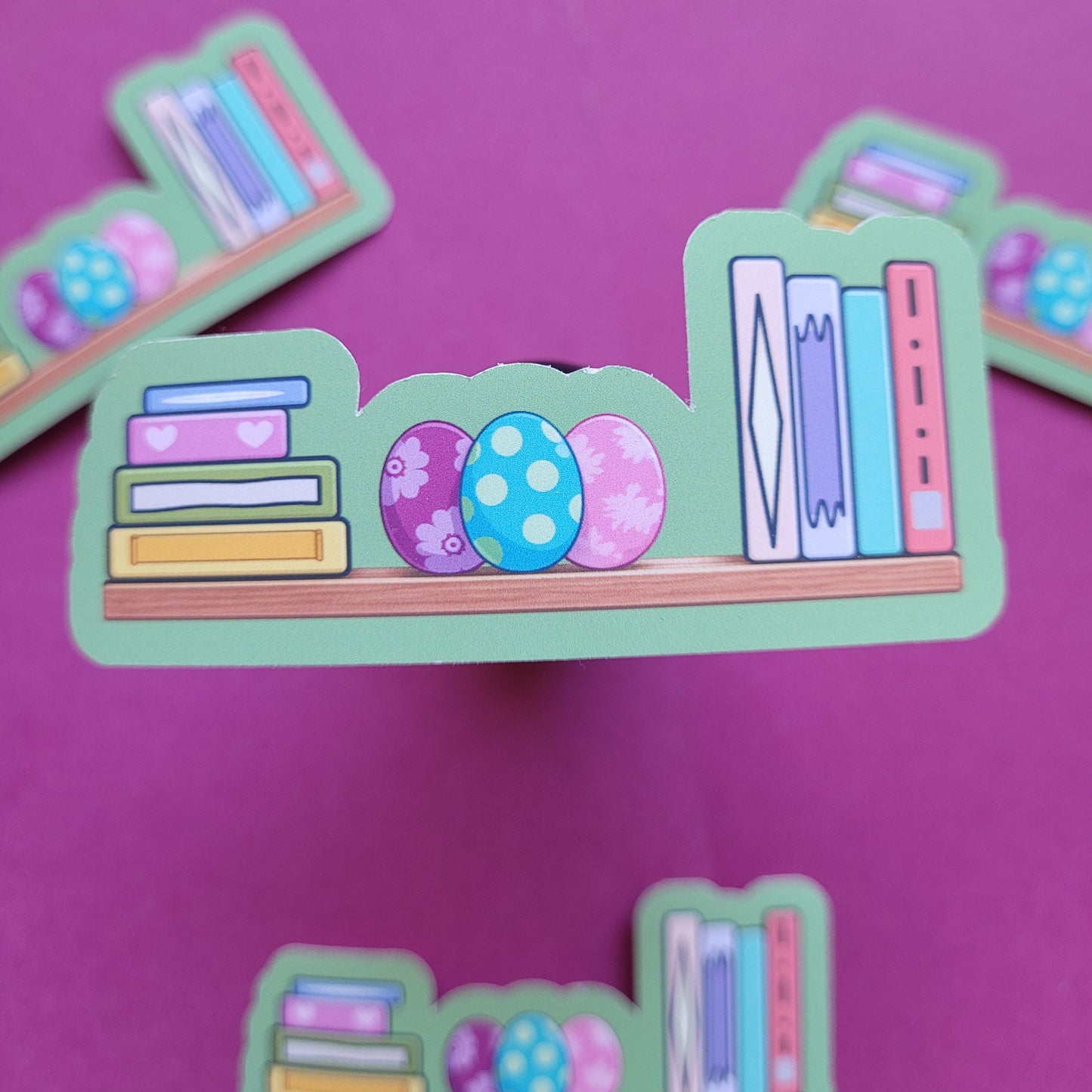 Sticker „Osterbuchregal“ 📚🥚