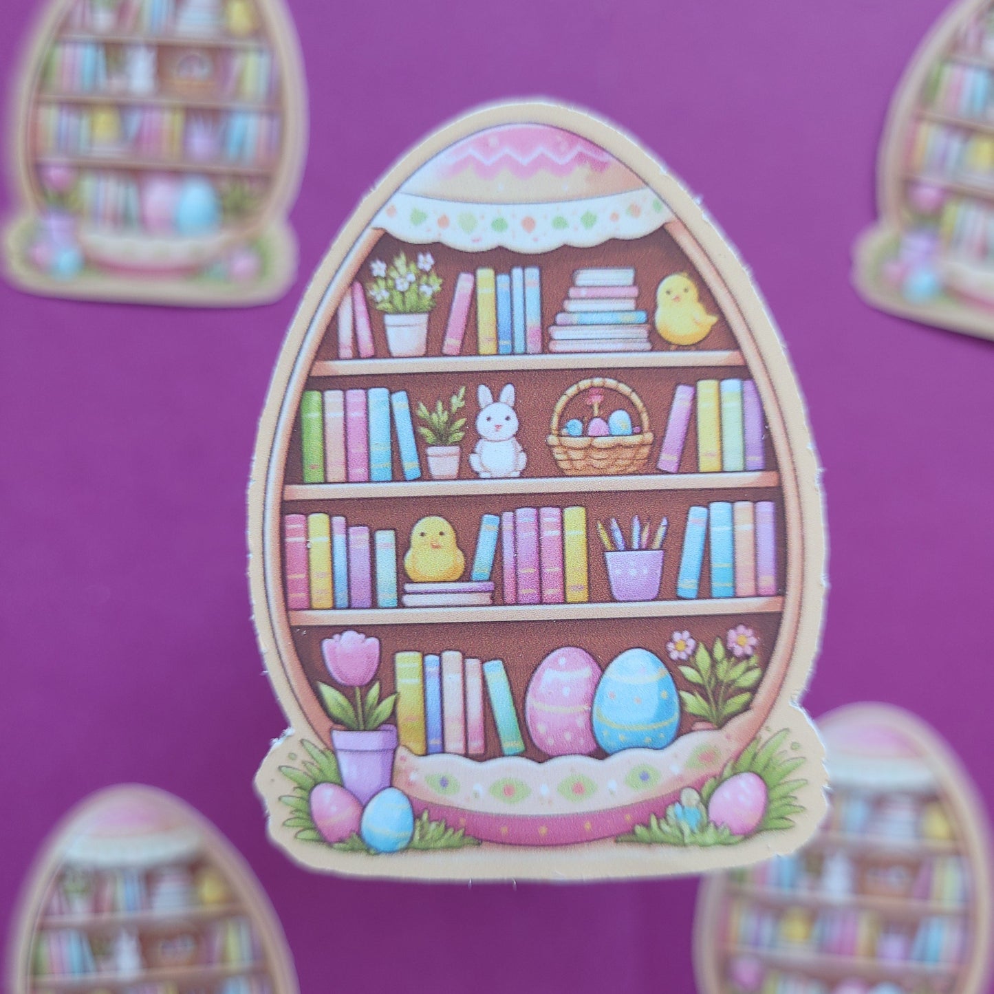 Sticker „OsterbücherEi“ 📚🥚