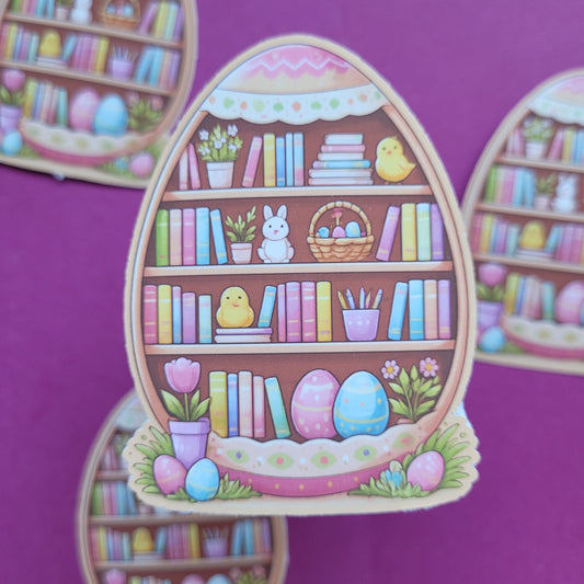Sticker „OsterbücherEi“ 📚🥚