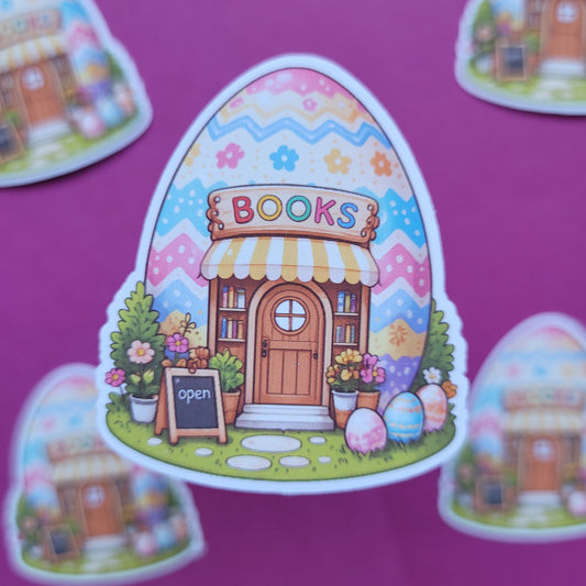Sticker „Buchhandlung Osterei“ 🏬🥚