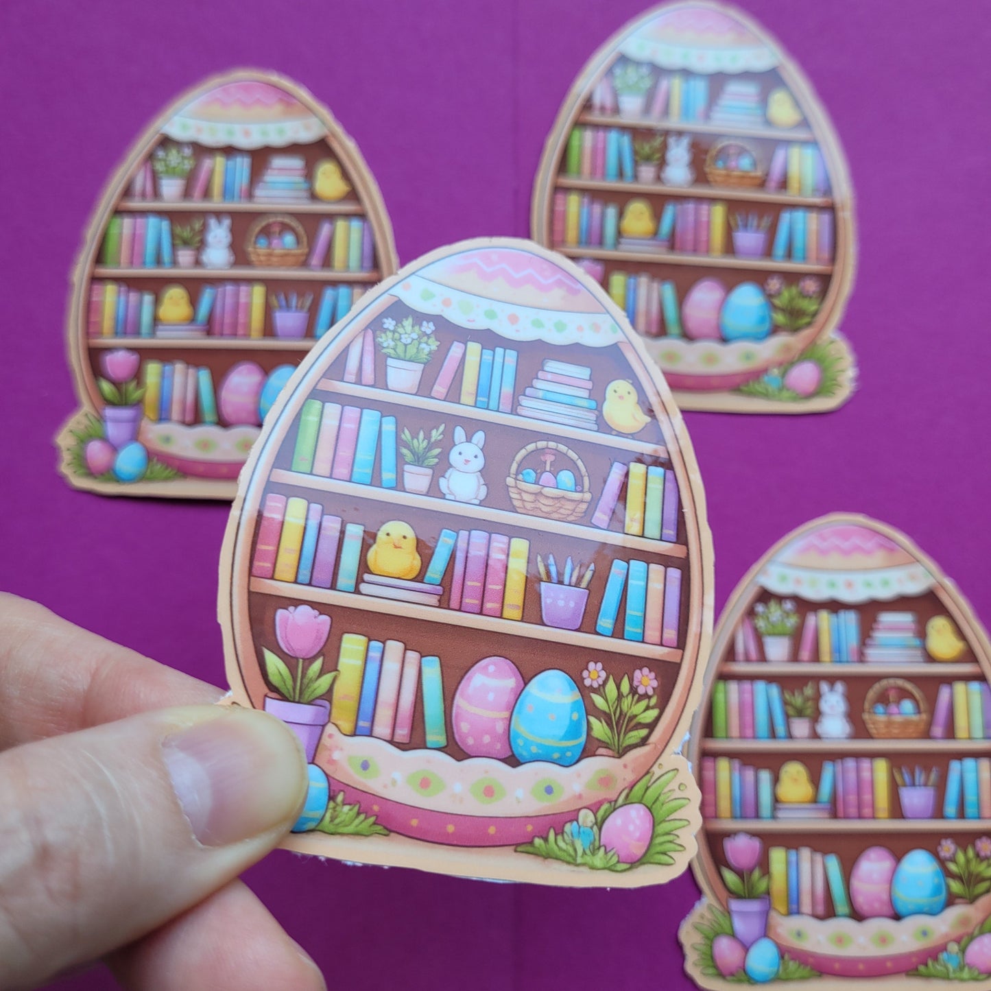 Sticker „OsterbücherEi“ 📚🥚