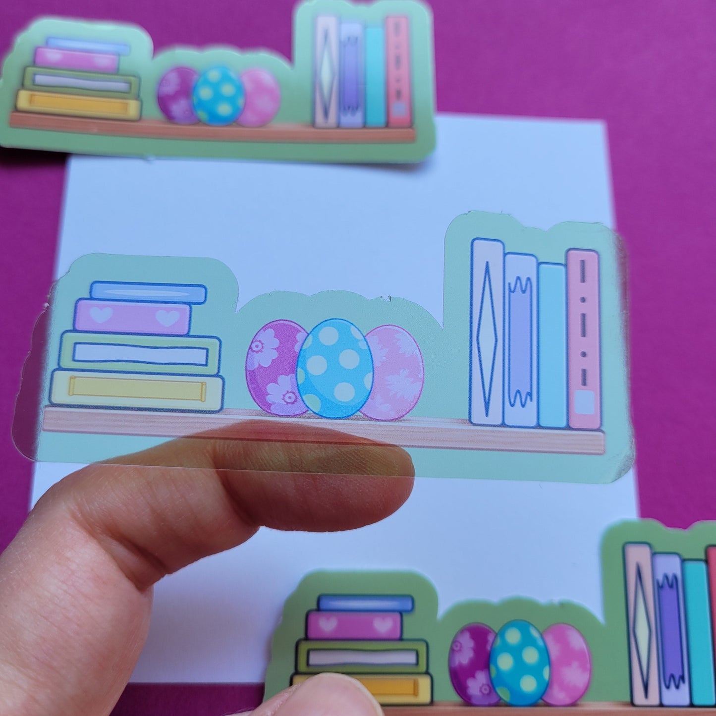 Sticker „Osterbuchregal“ 📚🥚