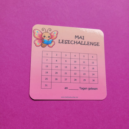 Lesetracker „Mai Lesechallenge“ 🦋