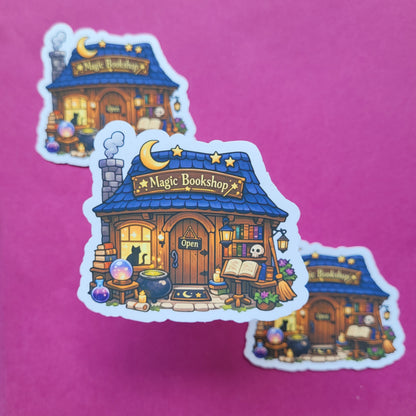 Sticker „Magic Bookshop“ 📖✨🌙