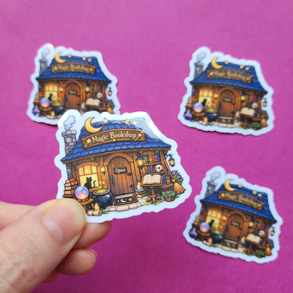 Sticker „Magic Bookshop“ 📖✨🌙