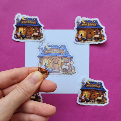 Sticker „Magic Bookshop“ 📖✨🌙