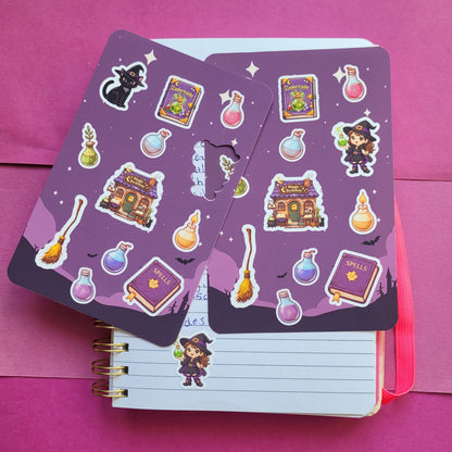 Stickerbogen „Walpurgisnacht“ 🧙‍♀️✨🌙