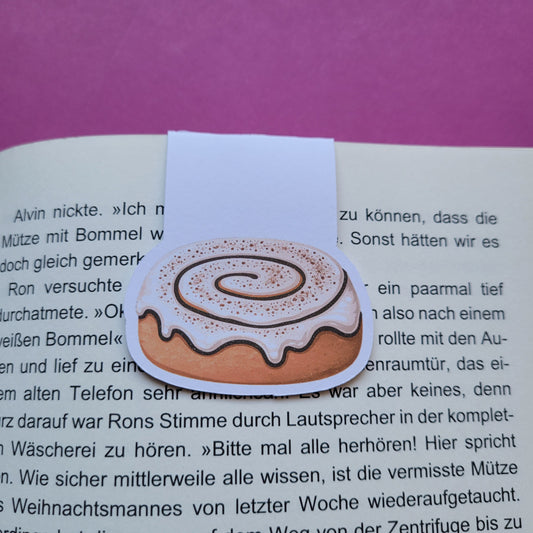 Magnet-Lesezeichen Zimtschnecke matt