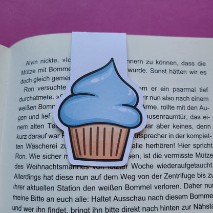 Magnet-Lesezeichen Cupcake matt
