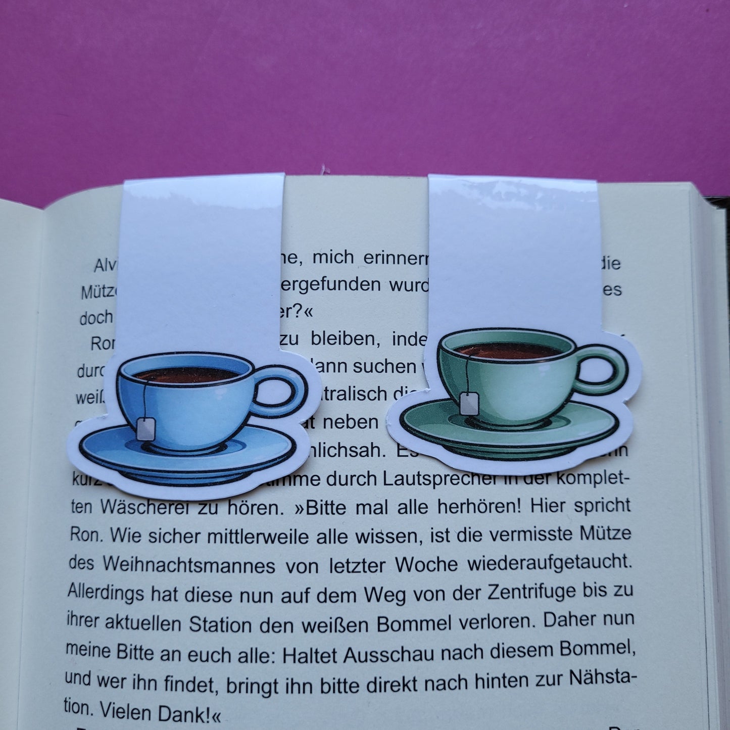 MagnetLesezeichen Teetasse