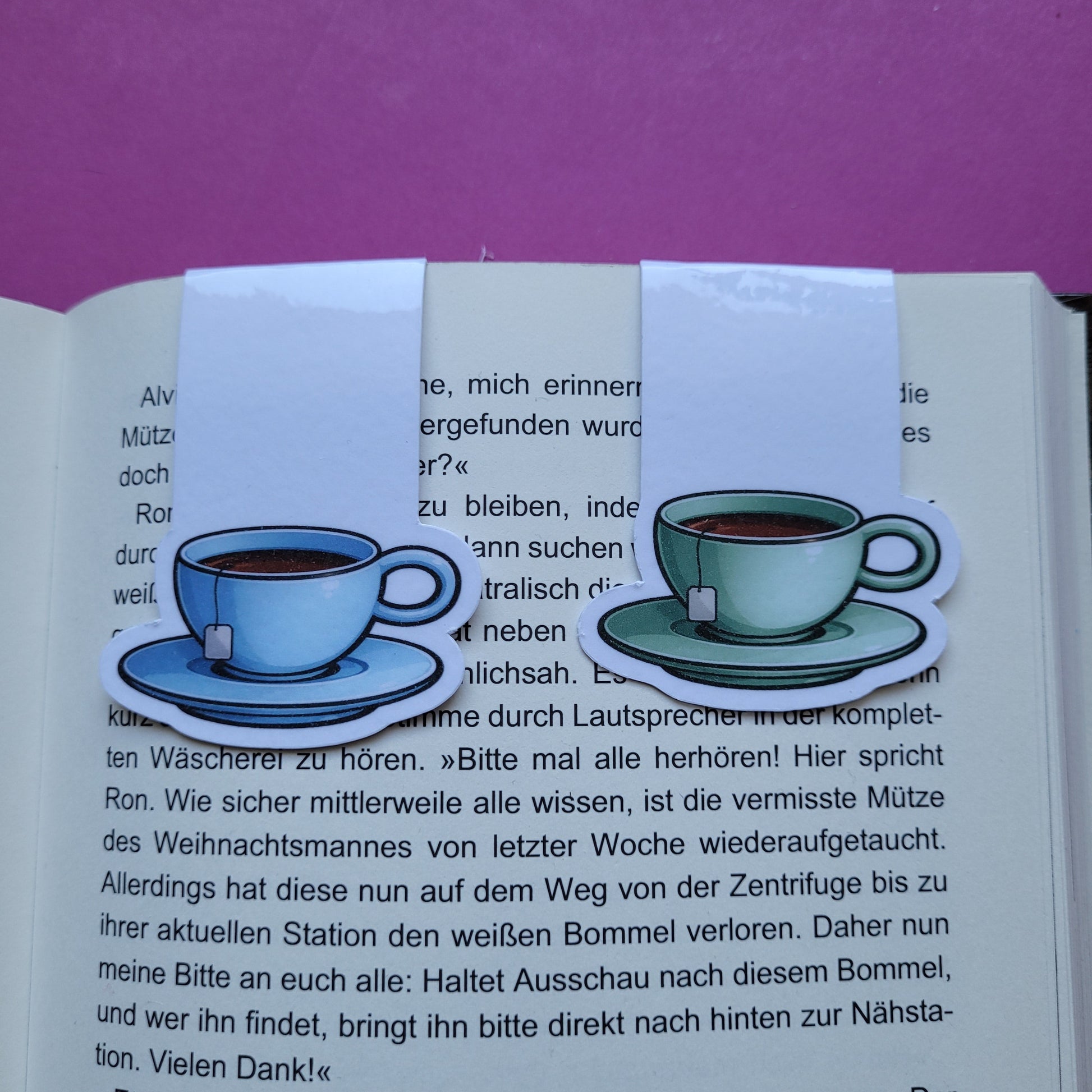 MagnetLesezeichen Teetasse