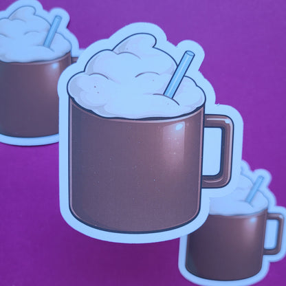 Sticker Kakao groß matt