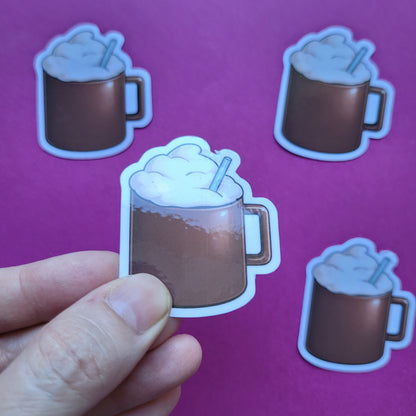 Sticker Kakao klein glänzend