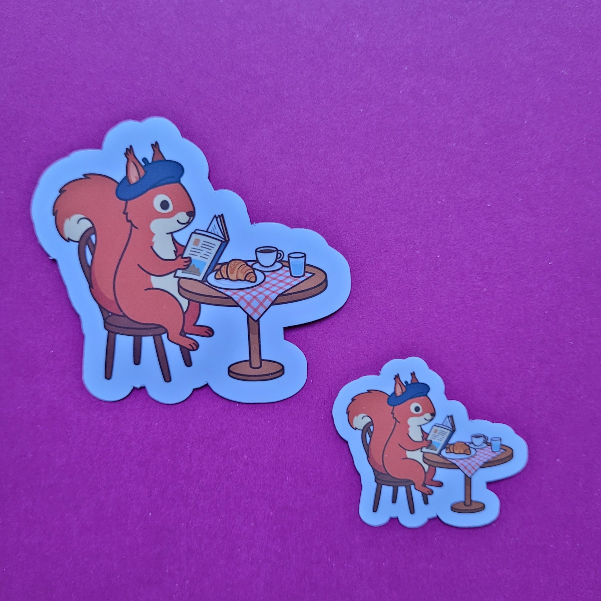 Sticker Französische Lesepause
