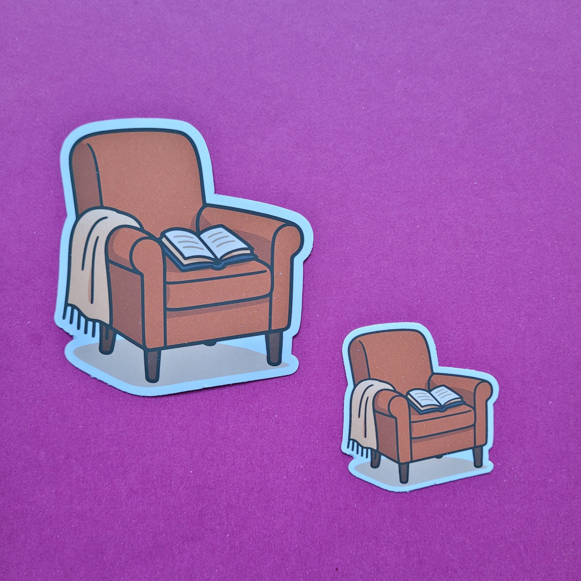 Sticker Lesesessel