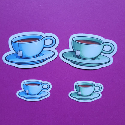 Sticker Teetasse