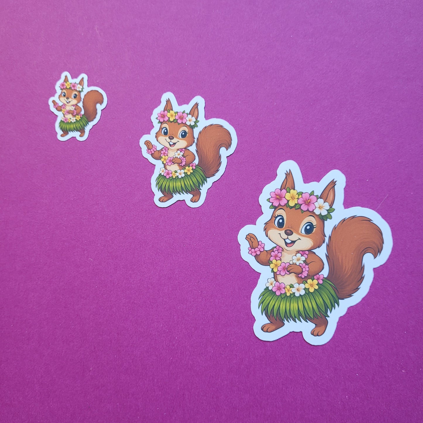 Sticker Sommerhörnchen