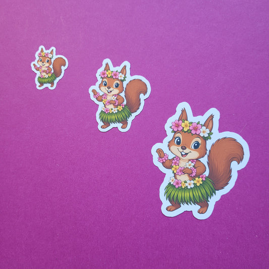 Sticker Sommerhörnchen