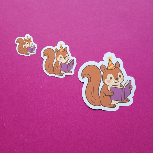 Sticker „Geburtstagshörnchen"