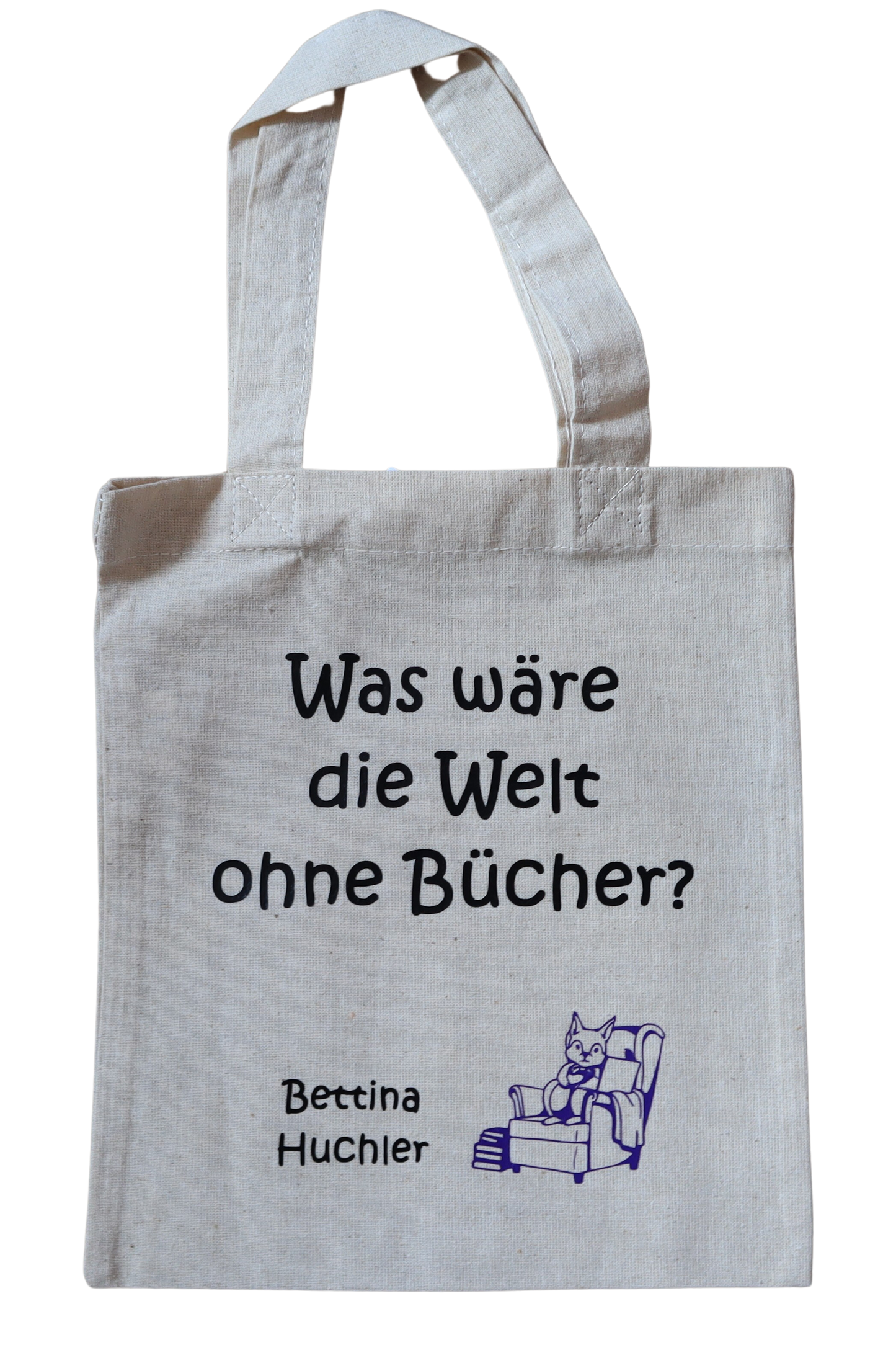 Buchbeutel "Was wäre die Welt ohne Bücher?"