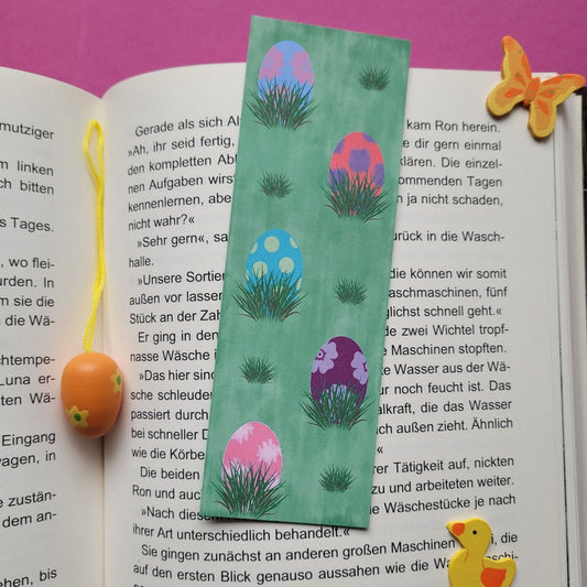 Standard-Lesezeichen „Ostereier“ 🥚📚