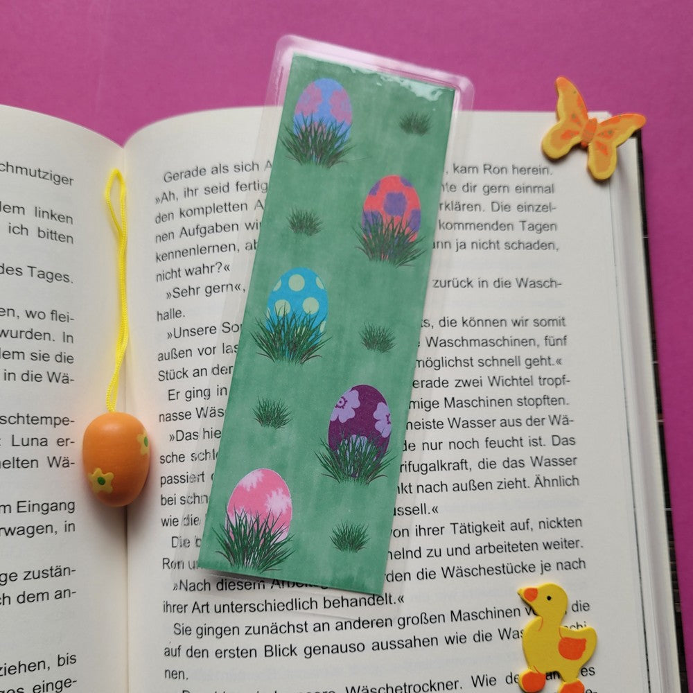 Standard-Lesezeichen „Ostereier“ 🥚📚