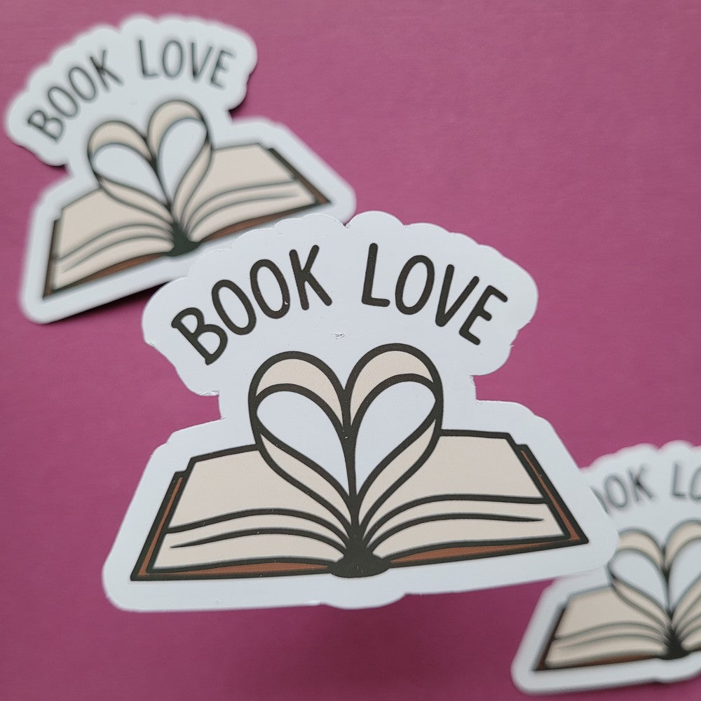 Sticker „Book Love“ 🤎