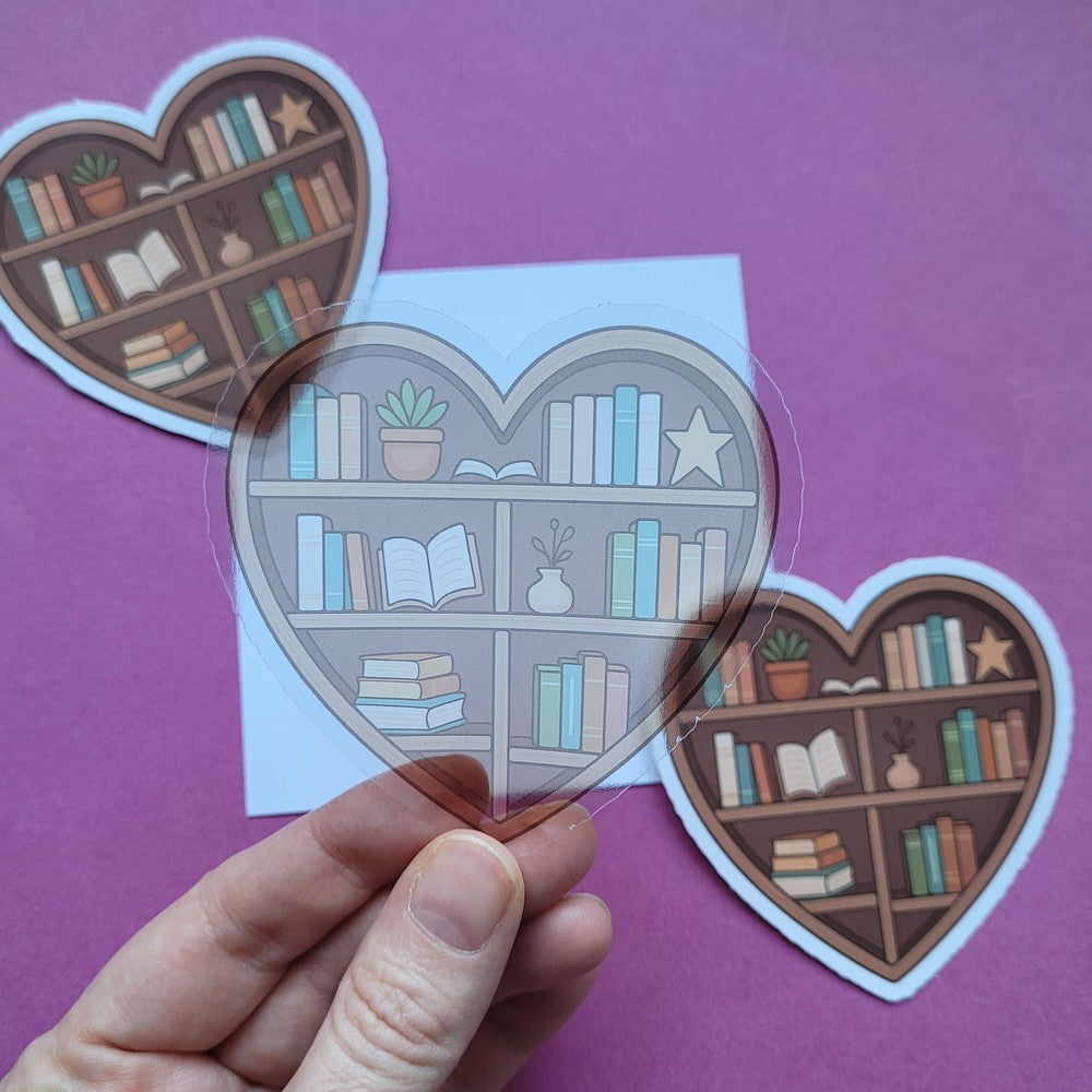 Sticker „Romance Bookshelf“ 💕