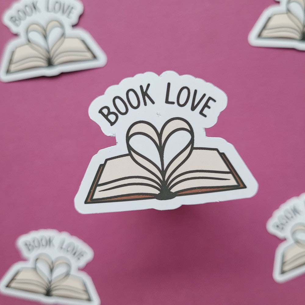 Sticker „Book Love“ 🤎