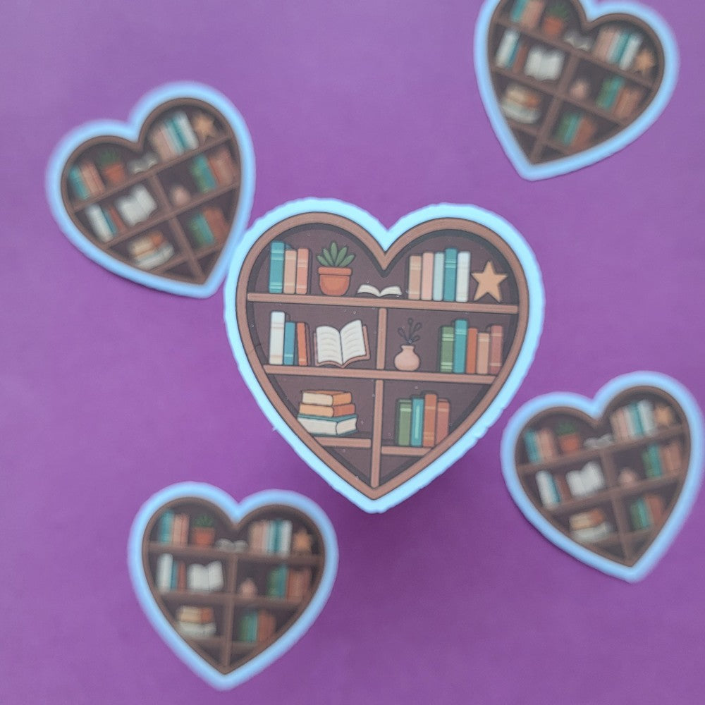 Sticker „Romance Bookshelf“ 💕
