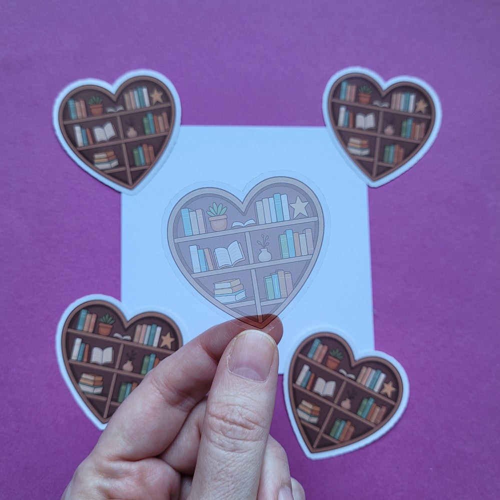 Sticker „Romance Bookshelf“ 💕