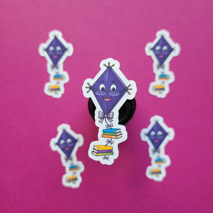 Sticker „Bücherdrachen"