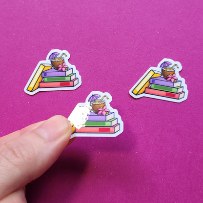 Sticker „Sommerbücher“ - Urlaubsfeeling für deine Lieblingsgegenstände 📚🥥☀️✨