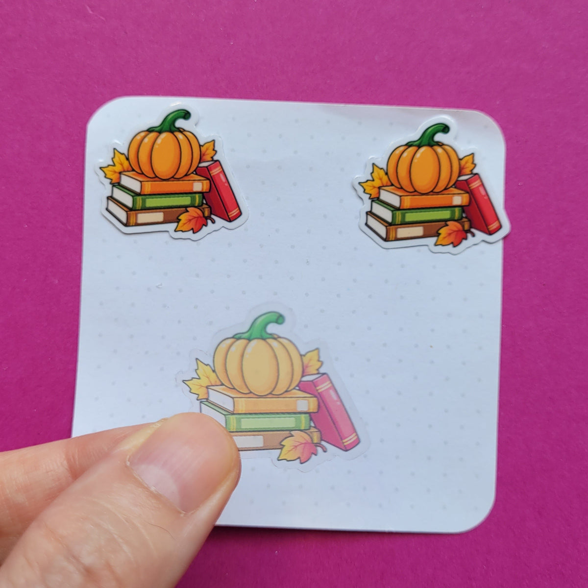 Sticker „Herbstbücher"