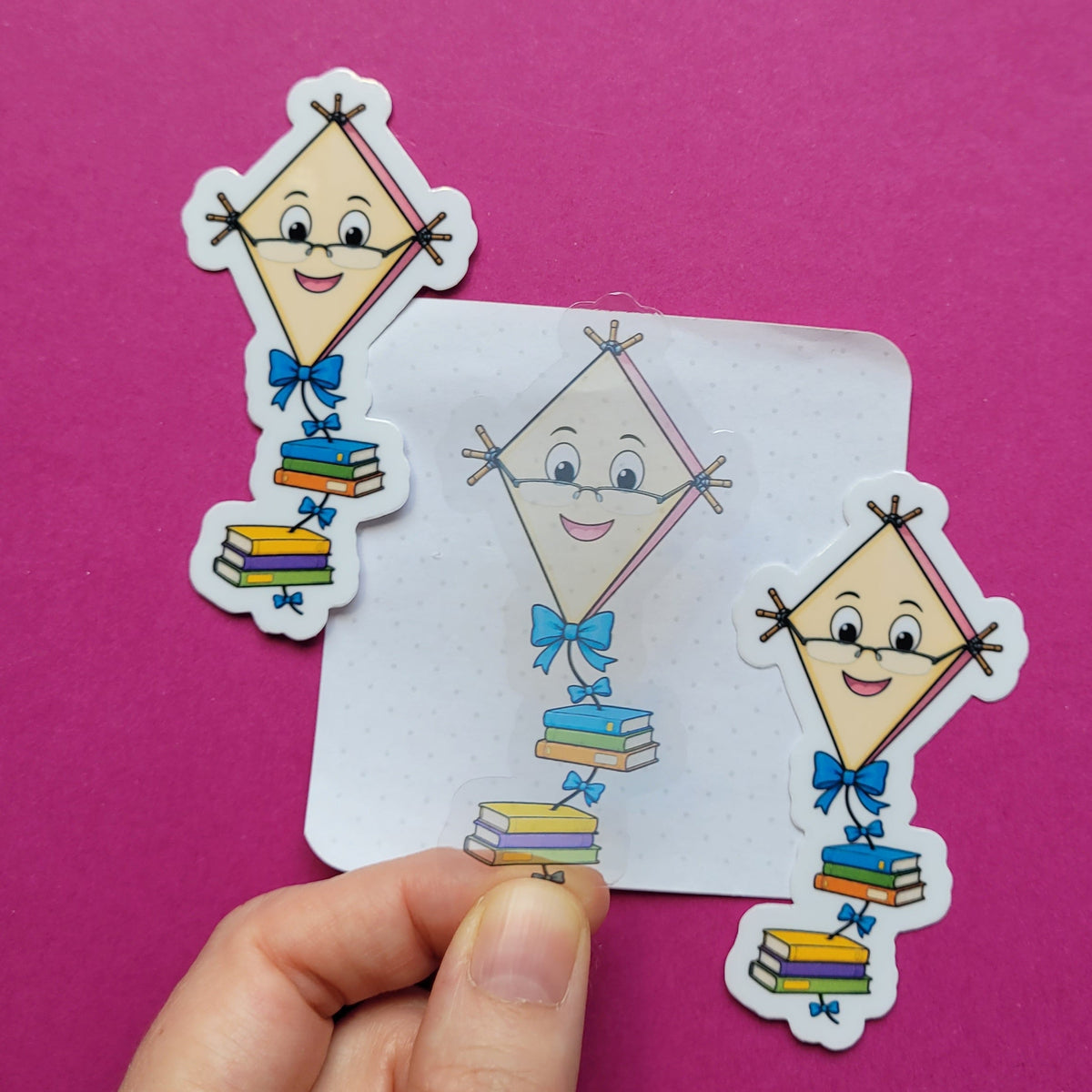 Sticker „Bücherdrachen"