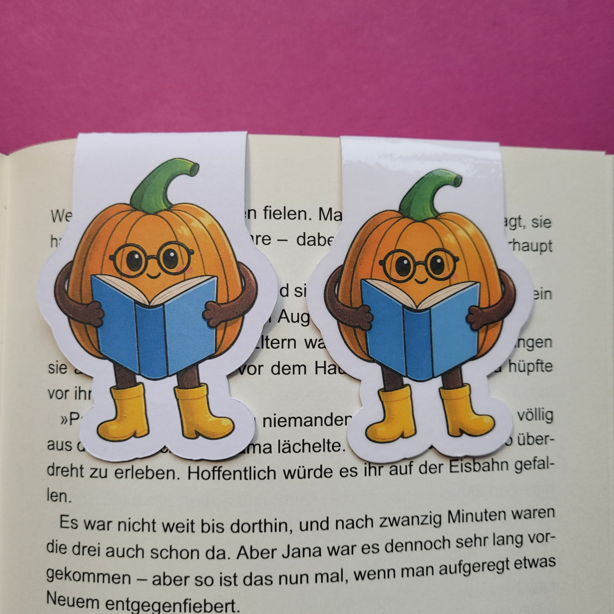 Magnet-Lesezeichen "Kürby"