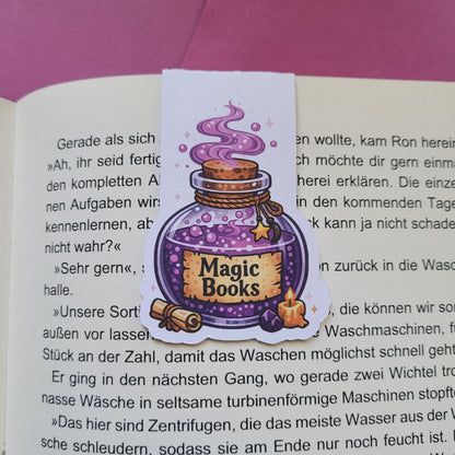 Magnet-Lesezeichen „Zaubertrank Magic Books“ 🧪📖✨