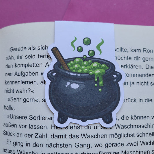 Magnet-Lesezeichen „Hexenkessel“ 🧪✨