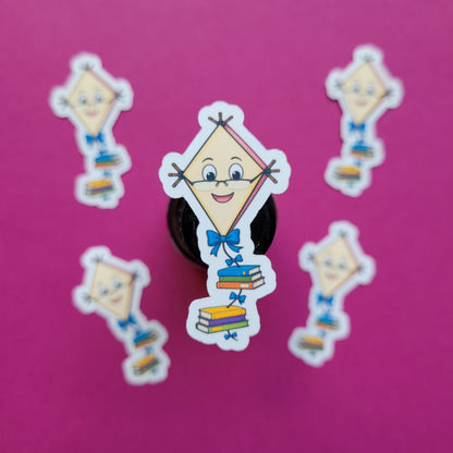 Sticker „Bücherdrachen"