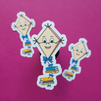 Sticker „Bücherdrachen"