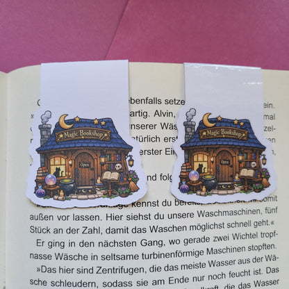 Magnet-Lesezeichen „Magic Bookshop“ 📖✨🌙