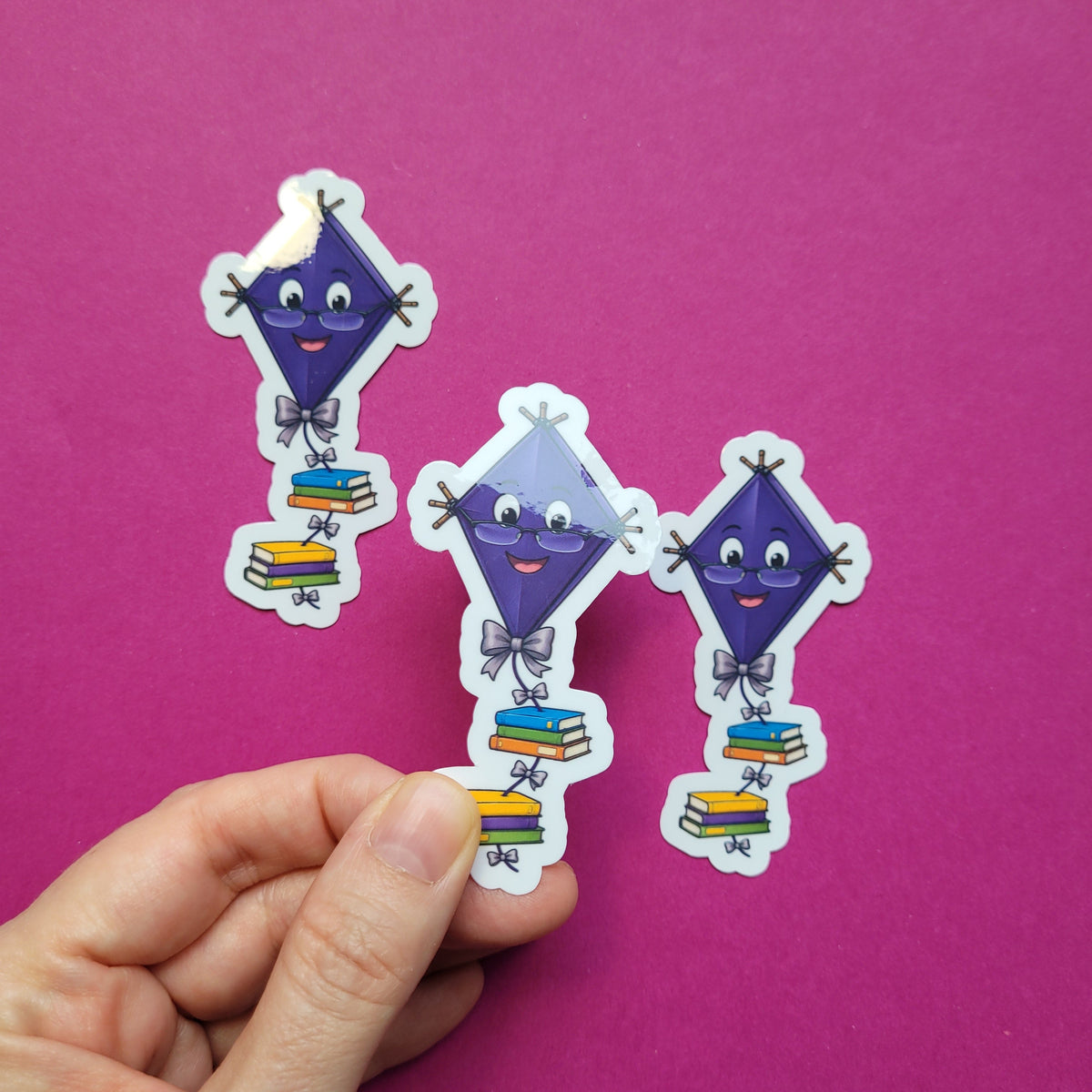 Sticker „Bücherdrachen"