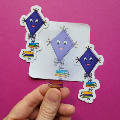 Sticker „Bücherdrachen"