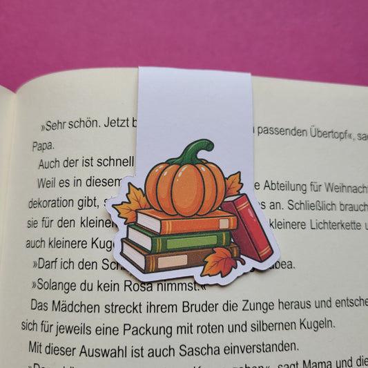 Magnet-Lesezeichen "Herbstbücher"
