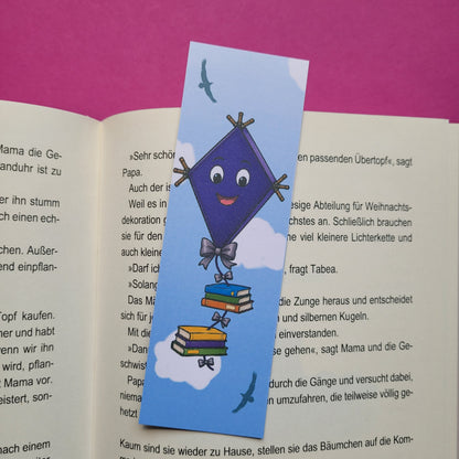 Standard-Lesezeichen "Bücherdrachen"